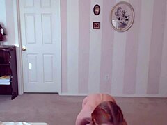 dolly little's strip tease shows that wow butt