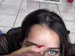 a novinha's sloppy deepthroat on wellington prado's huge cock 💦🍆