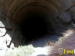 Alternative Lolee Punk Gets Holes Roughly Destroyed