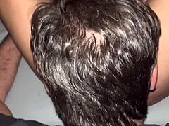 Brazilian Blonde Wife Creampied by Monster Cock Cuckold in Swing House