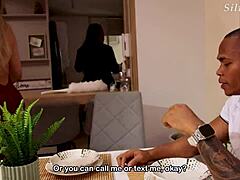 Colombian maid destroys mature blonde Monique Fuentes with Brandon Cruz's huge black cock