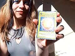 bonneyuwu flaunts her sexy body and cards cosplay style