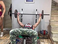 Fomos Treinar Pesado Na Academia Da Putaria