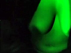 Sexy Latina Morena Safado Strips Teasing In Dark Room