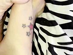 i love showing off my pretty tattooed feet for you