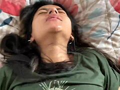 Neighbor masturbates on our shared sofa what a tease