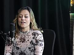 Angelica Morango Explores Body in Sheer Red Lingerie Casting