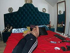 milfycalla in shorts teases her pussy while masturbating solo preview 233