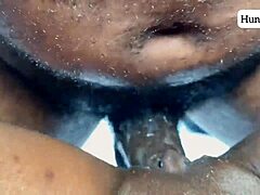 juicy ebony neighbor squirts on monster cock after begging for rough doggystyle pounding