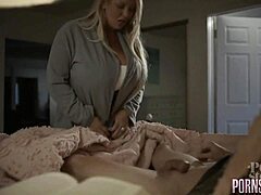 Think you could fill stepdad's shoes banging this hot milf? Watch now!