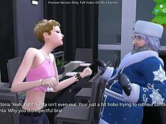 What if santa bends spoiled rich teen over for rough monster cock christmas pounding?