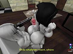 Roblox Hits Turn Into Wild Anal Blowjob Cumshot Ride