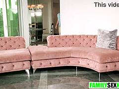 stepdad pounds stepdaughter pussy while she chats bf on phone 😈📱