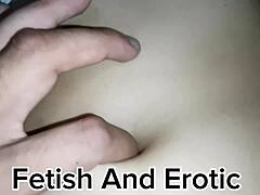 a deep navel massage she won't forget