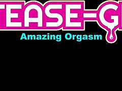 Super Hot Brunette Teen Student Casting Interview Sofa