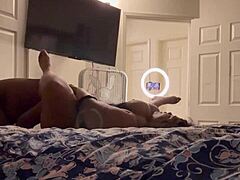 slipping deep to breed my pregnant girlfriend's shaved pussy angle 2