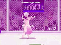 princess of the ring 2 isabel battles natasha in fierce lesbian wrestling catfight
