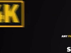 Sneaky fanta sie cheats with old hunter's cock outdoors for her salary while cuckold watches.