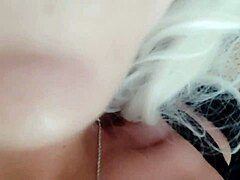 Stepmom chantal, your hands on my big tits, ass and wet pussy now in lingerie?