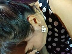 Japanese Milf Sucks Massive Cock Again!