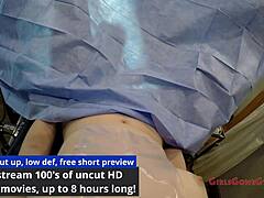 lainey’s gyno exam knockout like dentist girlsgonegyno reup 😷🍑🔍