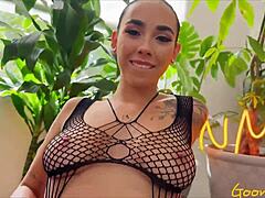 hey big cock, slide into my tight inked pussy already