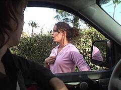 from street pickup to backyard rough fuck with sexy moaning stranger