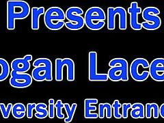 dr tampa gives logan lace university entrance physical
