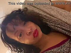 Homemade POV with mature Latina Anna Maria