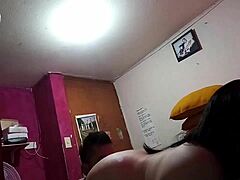 mexican milf cougar 45 takes young studs massive cock deep