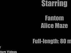 alice maze drops to her knees licking my hole clean in total outdoor submission