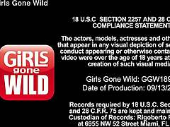 Four Babes Scissor Lick Pussies in Wild Interracial Climax