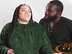 Redbone Ebony Teen's Massive Natural Tits Worshipped Hard