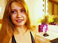 i love her cute tits in lingerie