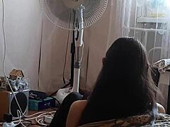 Stepsister Fans Herself While I Jerk Big Clit To Orgasm Secretly