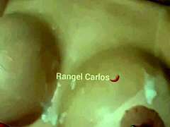 licking every drop he blasted all over my big tits? yes please!