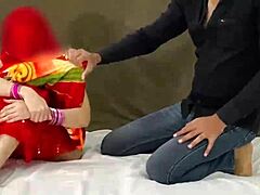 young indian wife fucked hard by husband on karva chauth