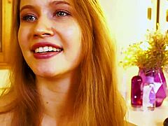 i love her cute tits in lingerie