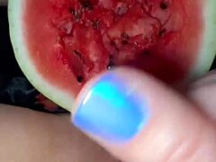 Slutty Arabian Girlfriend's Kinky BBC Food Fetish Orgy