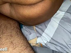 Husband's friend fucks Indian wife hard