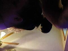 Slutty girlfriend slurps my cock like hungry amateur whore