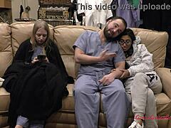 bratty jasmine rose cheerleader spreads pussy backstage 😈🏥👣