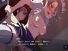 Maid Cosplay Schoolgirl Overpowers Guy in Steamy Encounter