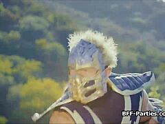 Kitana sharing that hard dick with warrior besties 🍆👭