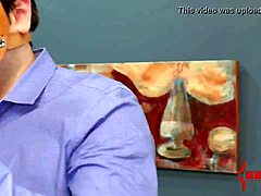 bound teen punished rough in garage bdsm 3some