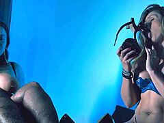 What wild thoughts hit you licking my bare toes in heels?