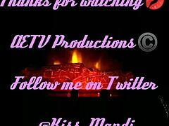 i blast festive cumshot across milf wife's big tits