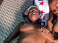 omg me and sis ended up fuckin this huge cocked ebony dude together