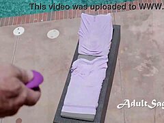 hey wtf that vibrator prank got danae mari and gi joey fucking poolside