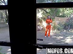 Katrina Jade's Bouncy Big Ass Shakes In Pervs On Patrol Fuck!